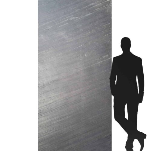 Stone veneer Line Black 122x244x0,3 cm