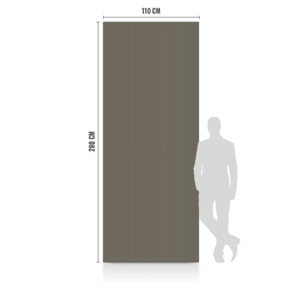 WPC Płyta Węglowa Small Stripes Połysk 280x110