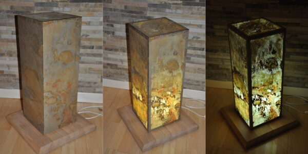 Stone Veneer Indian Autumn 122x61x0.2 cm Transparent