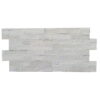 Self-Adhesive Panel White Quartz 60 x 15 cm