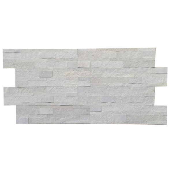 Self-Adhesive Panel White Quartz 60 x 15 cm