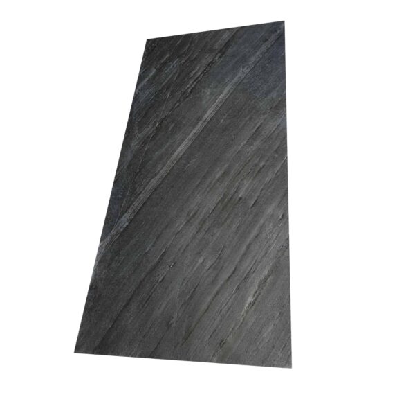 Self-Adhesive Stone Veneer Line Black 122x61x0.2 cm