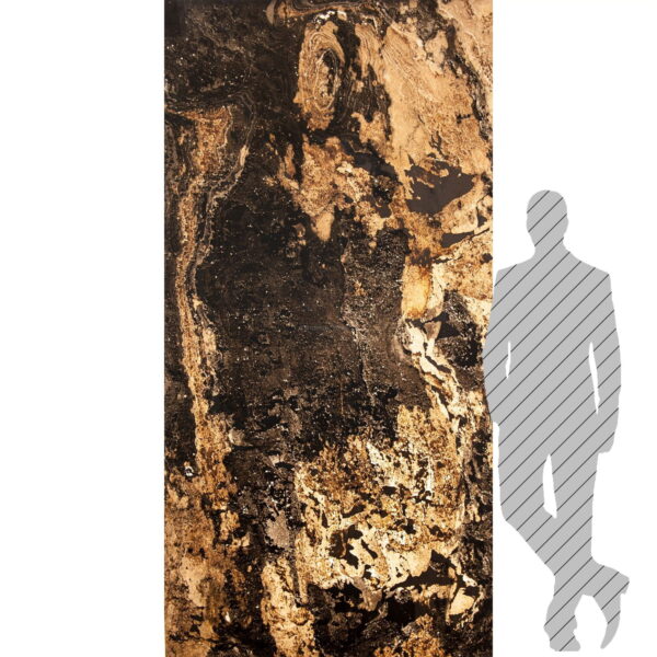 Stone Veneer Autumn Rustic 122x244x0.2 cm Transparent