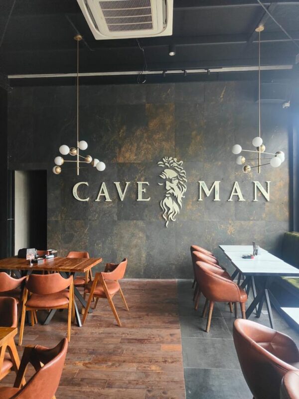 Stone Veneer Black Slate Gold 122x244x0.2 cm