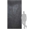 Stone Veneer Black Slate 122x305x0.2 cm