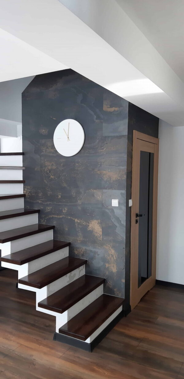 Stone Veneer Black Slate Gold 122x61x0.2 cm