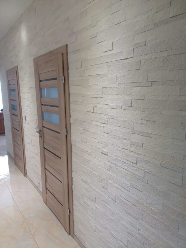 Self-Adhesive Panel White Quartz 60 x 15 cm