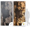 Stone Veneer Autumn Rustic 122x244x0.2 cm Transparent