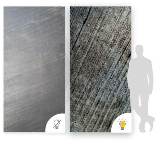 7218 Fornir kamienny Line Black 122x244x0,2 cm Przezroczysty