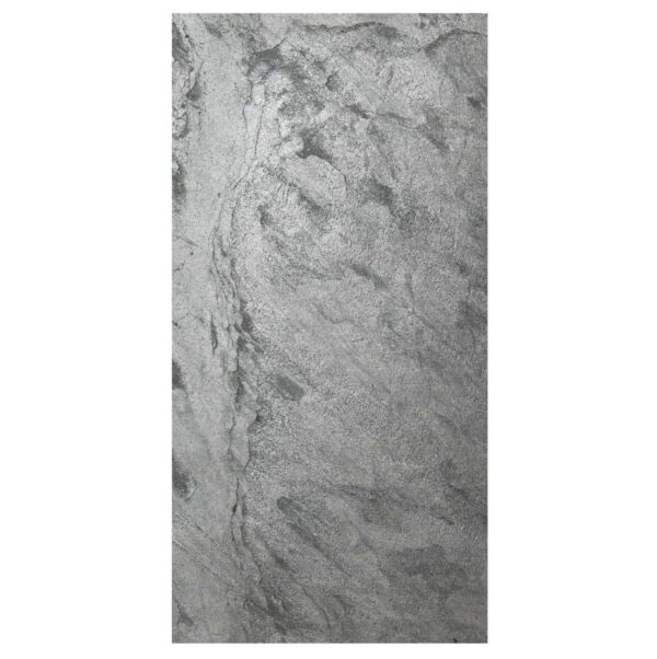 Self-Adhesive Stone Veneer Silver Grey 30x60x0.2 cm