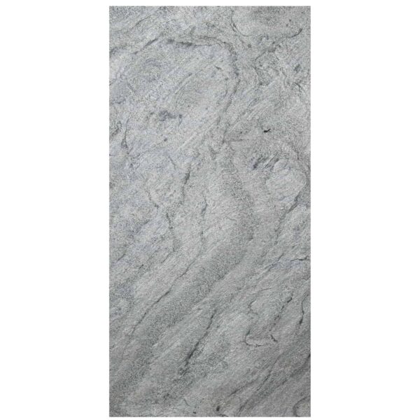 Self-Adhesive Stone Veneer Silver Grey 30x60x0.2 cm