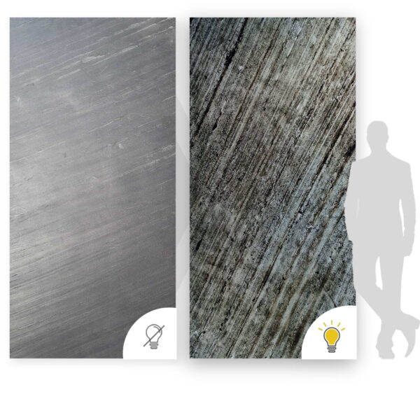 8038 Line Black Stone Veneer 122x61x0.2 cm Transparent