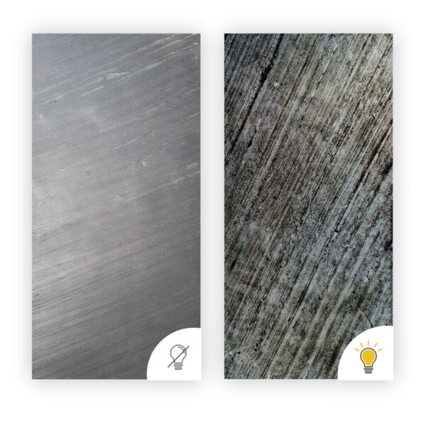 8052 Line Black Stone Veneer 122x61x0.2 cm Transparent