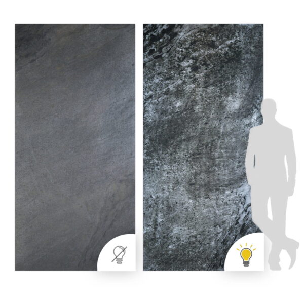 8454 Silver Grey Stone Veneer 244x122x0.2 cm Transparent