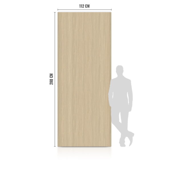 8562 WPC Carbon Light Wood Matte 280x112 cm FastClick