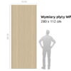 8563 WPC Carbon Light Wood Matte 280x112 cm FastClick