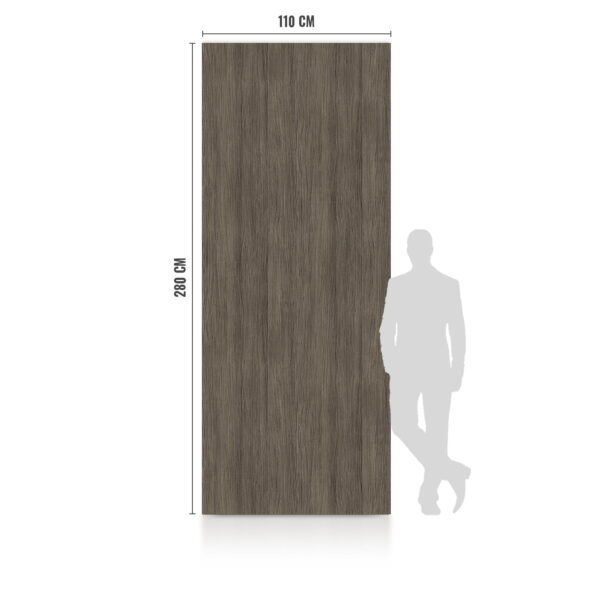 8580 WPC Carbon Dark Wood Matte 280x112 cm FastClick