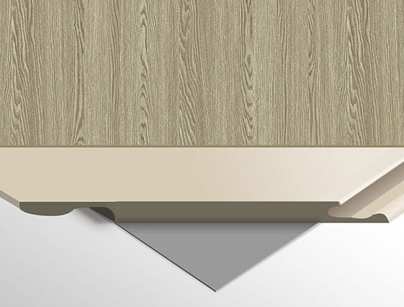 8610 WPC Carbon Gray Wood 280x112 cm FastClick