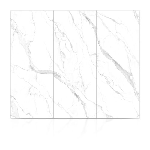 SPC Carbon Carrara Polished Panel 280x112x0.5 cm