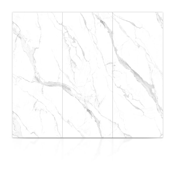 8617 SPC Carbon Carrara Polished Panel 280x112x0.5 cm