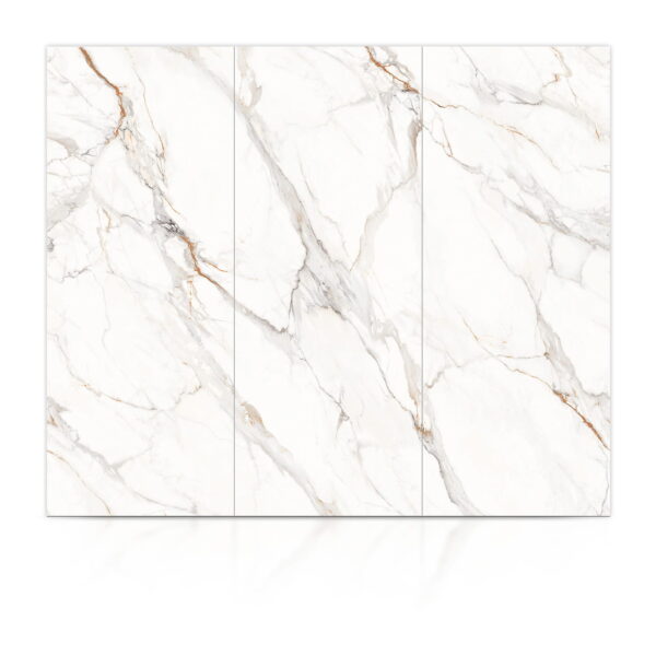 SPC Carbon Gold Vein Polished Panel 280x112x0.5 cm