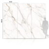 SPC Carbon Gold Vein Polished Panel 280x112x0.5 cm