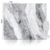 SPC Carbon Sea Foam Polished Panel 280x112x0.5 cm