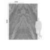 Płyta Węglowa WPC Grey Stone 280x112 cm Mirror 2 szt.