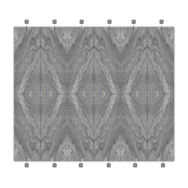 Płyta Węglowa WPC Grey Stone 280x112 cm Mirror 2 szt.