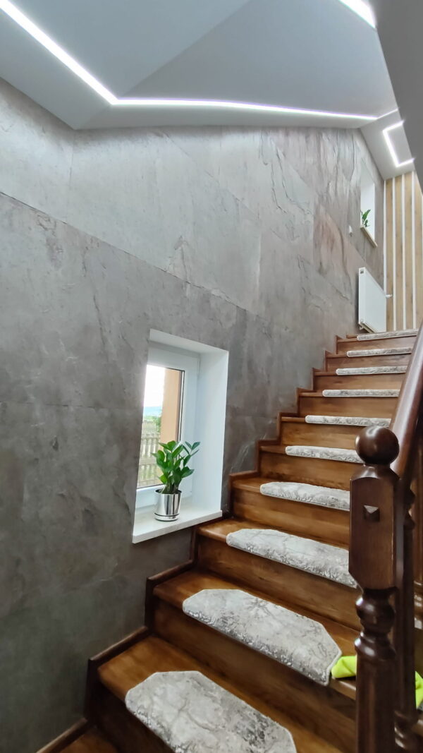 Fornir kamienny Seul White 122x305x0,2 cm