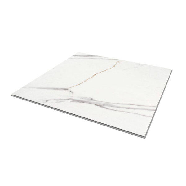 Panel podłogowy SPC Marble White 60x60 cm
