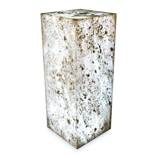 Lampa Silver Grey 30x30x80 cm