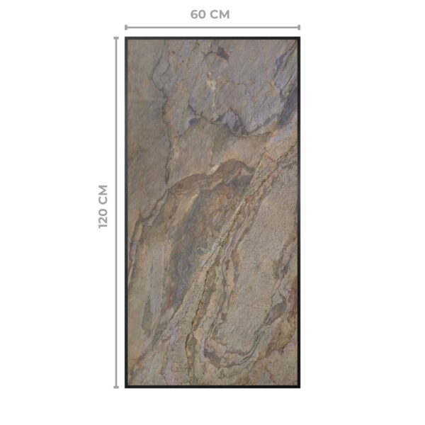 Obraz z Forniru Kamiennego Burning Forest 120x60 cm